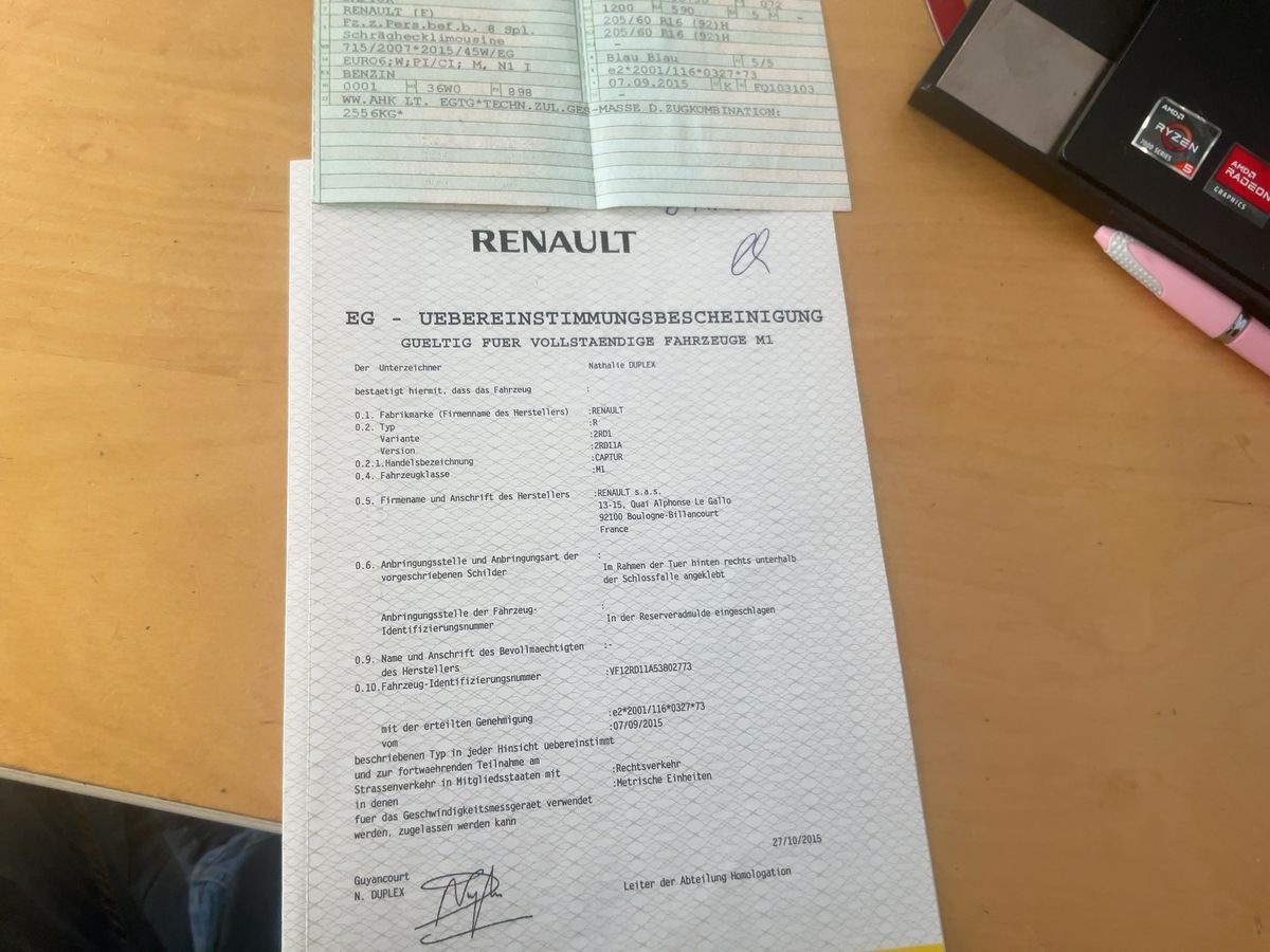 Renault Captur d'occasion