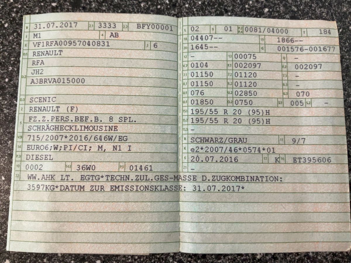 Renault Scenic d'occasion