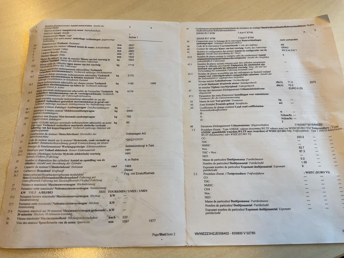 Volkswagen Arteon d'occasion