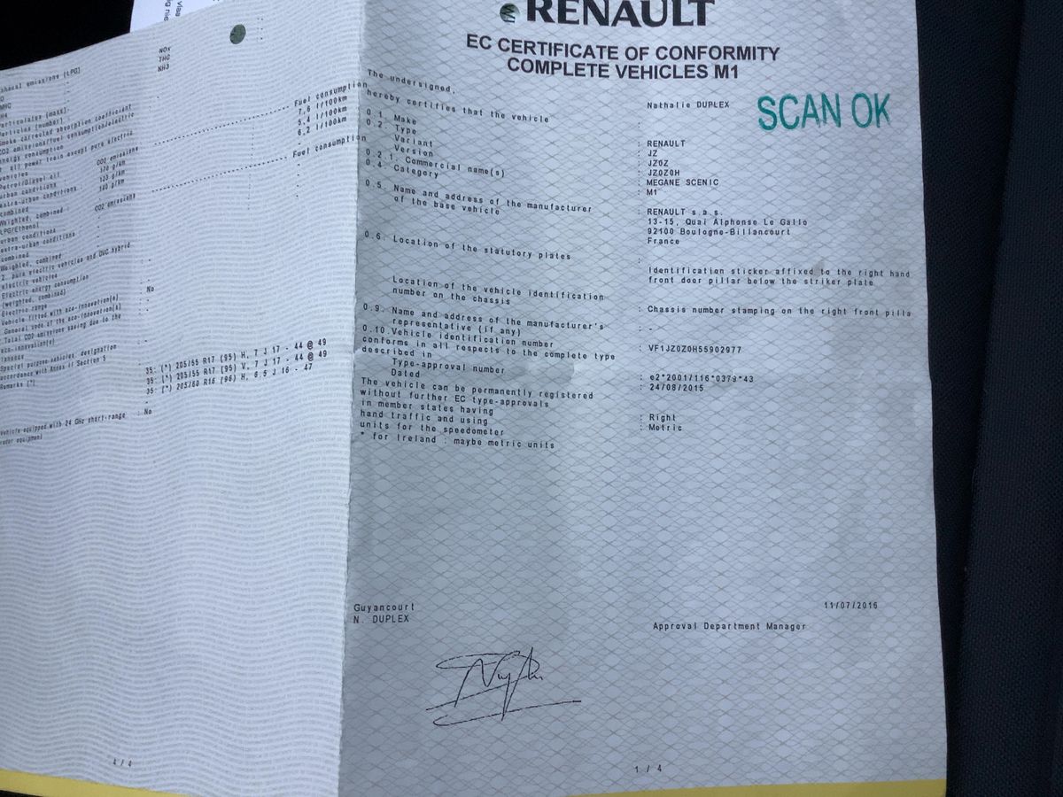 Renault Scenic 1.2 Limited