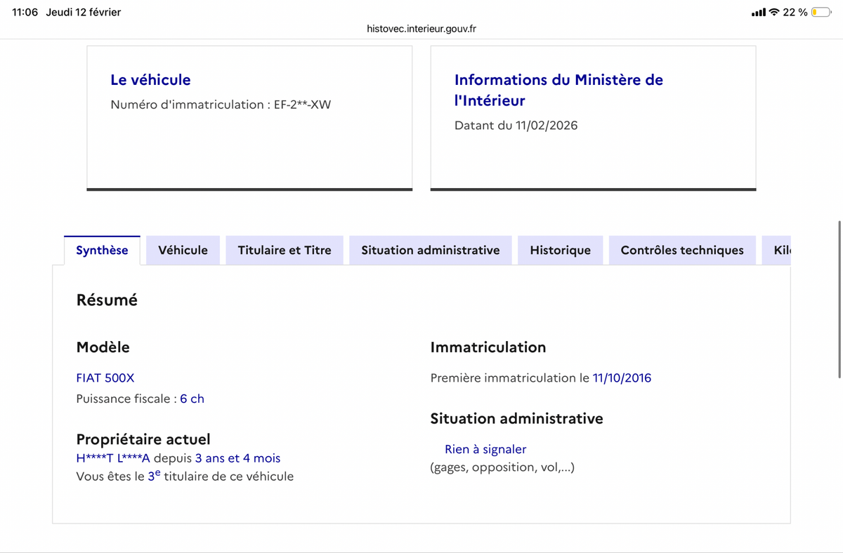 Fiat 500X d'occasion