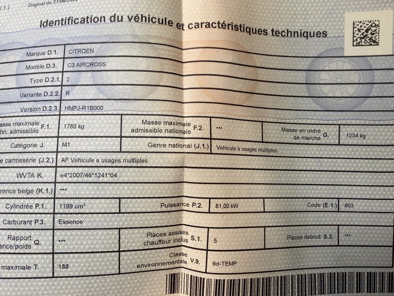 Citroen C3 Aircross 1.2 PureTech Shine 2019 – снимка 20