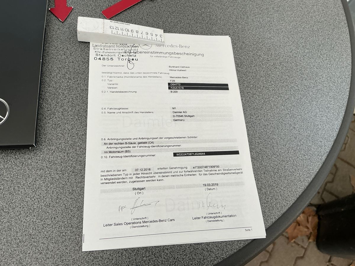 Mercedes-Benz B-Klasse d'occasion