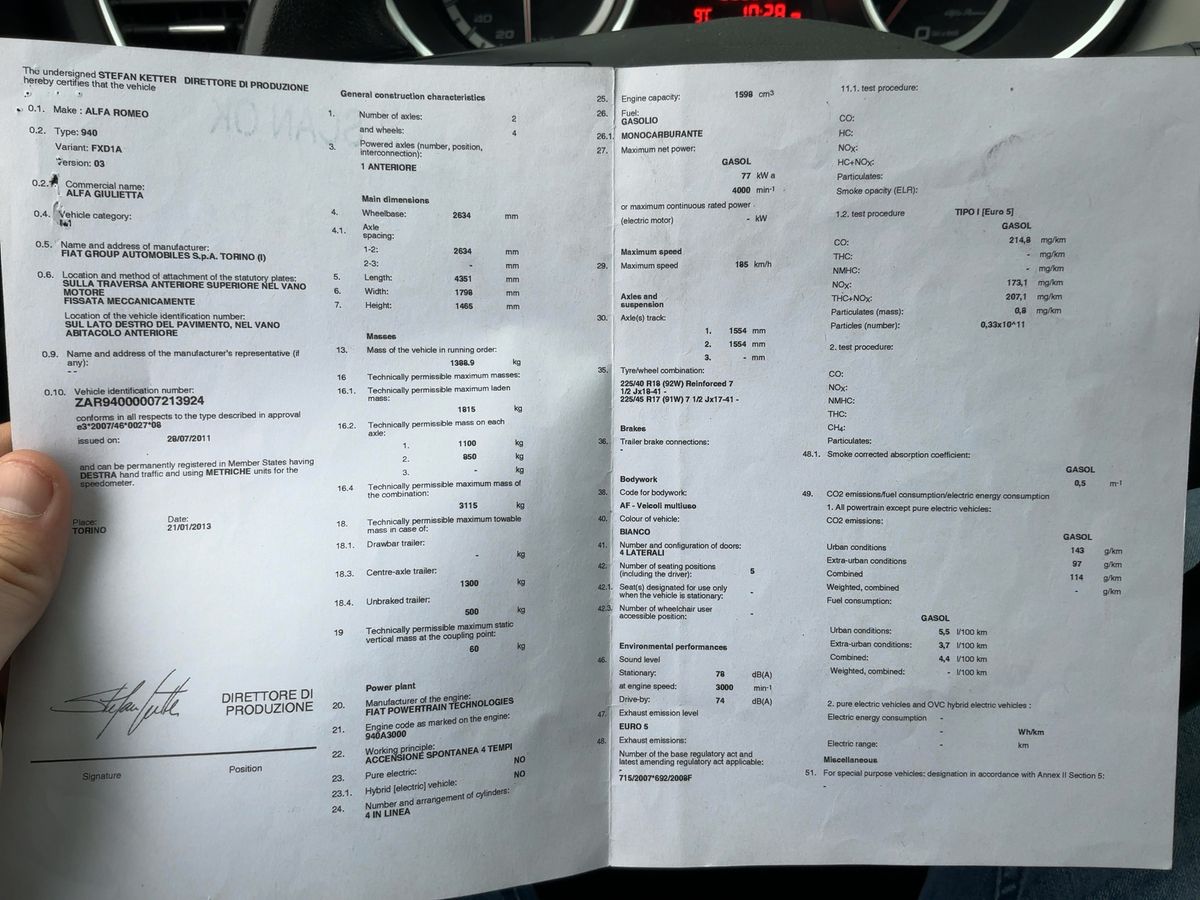 Alfa Romeo Giulietta 1.6 JTDM Veloce