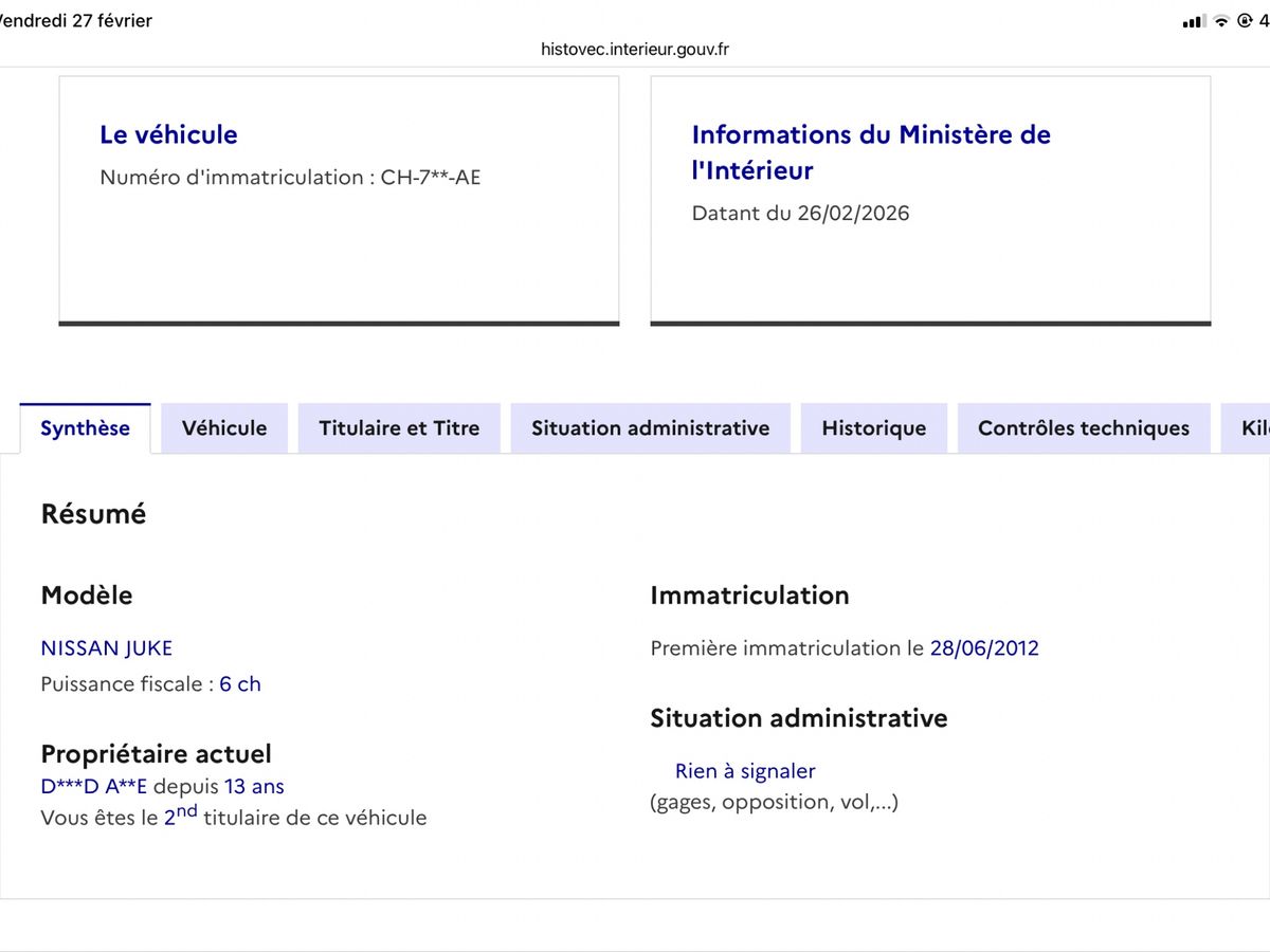 Nissan Juke d'occasion