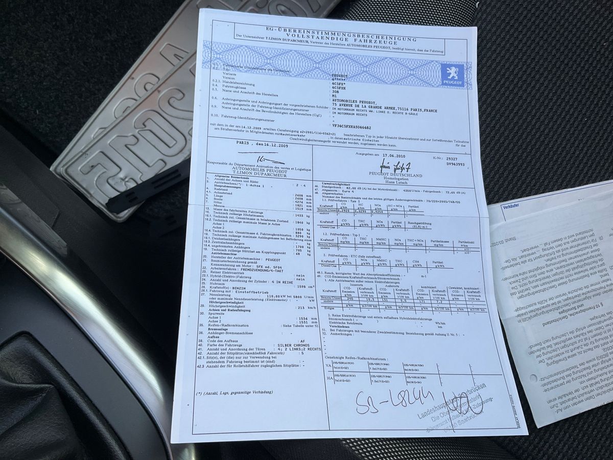 Peugeot 308 1.6 THP Platinum