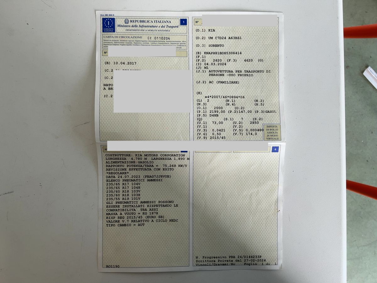 Kia Sorento d'occasion