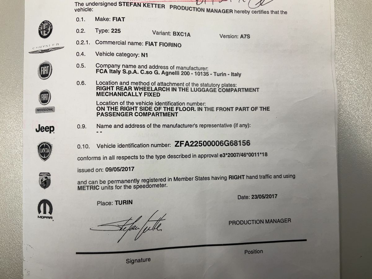 Fiat Fiorino d'occasion