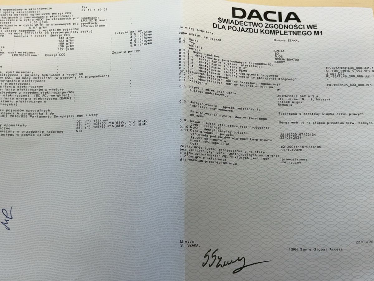 Dacia Lodgy d'occasion