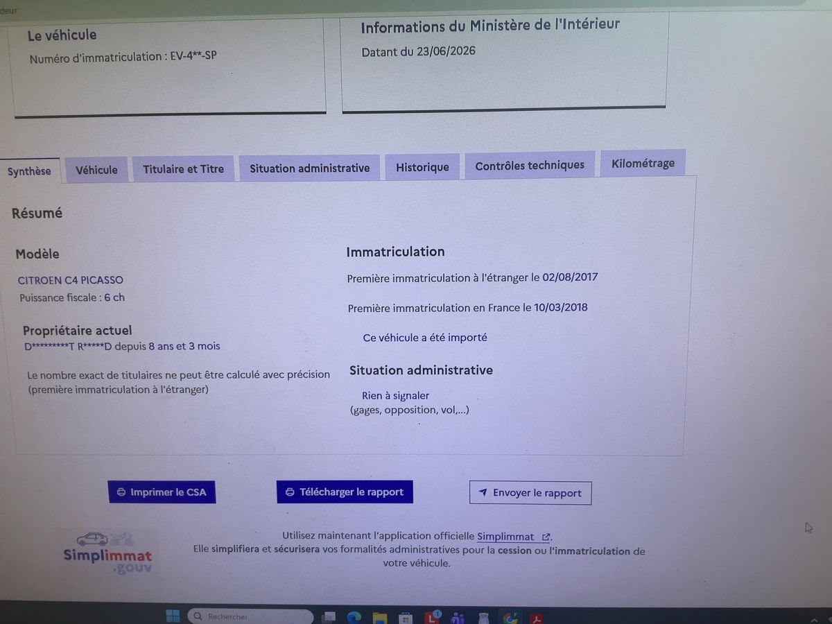 Citroen C4 d'occasion