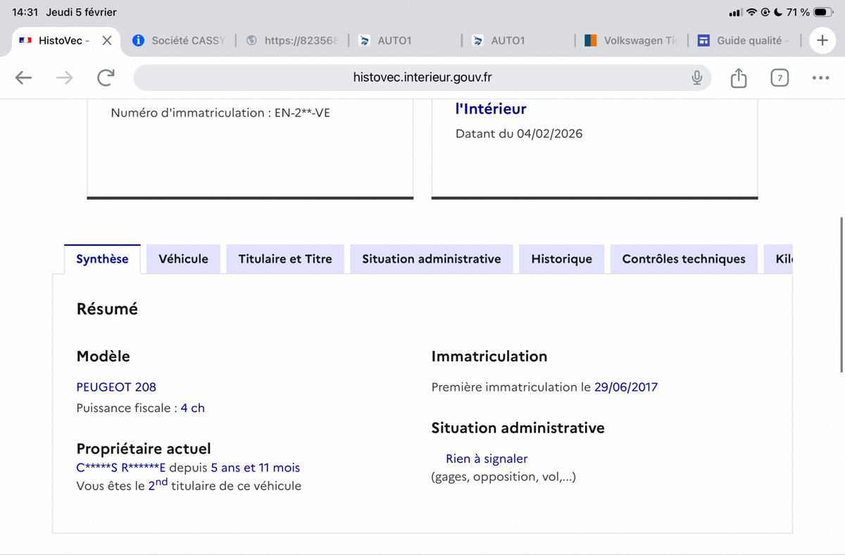 Peugeot 208 d'occasion