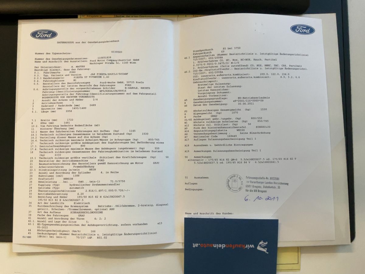 Ford Fiesta 1.4 Titanium