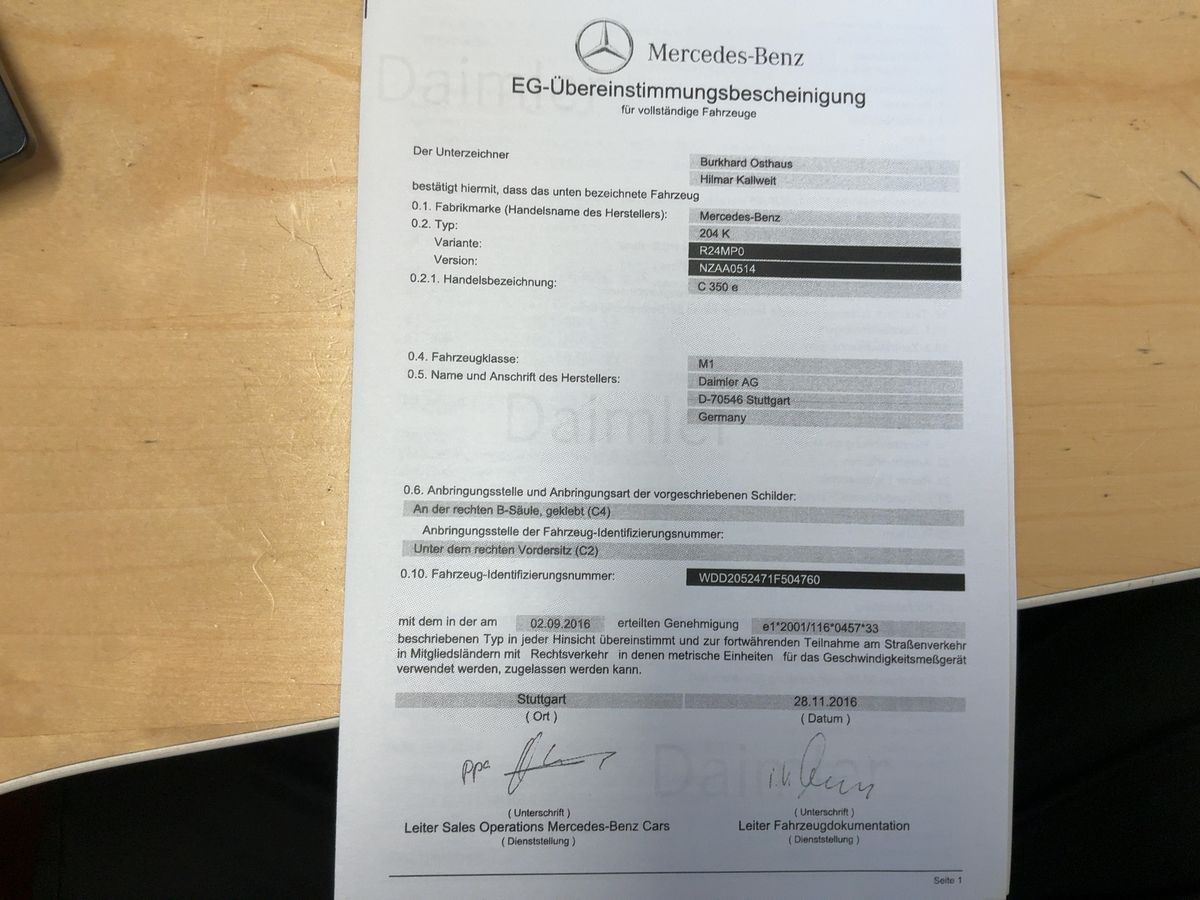 Mercedes-Benz C-Klasse d'occasion