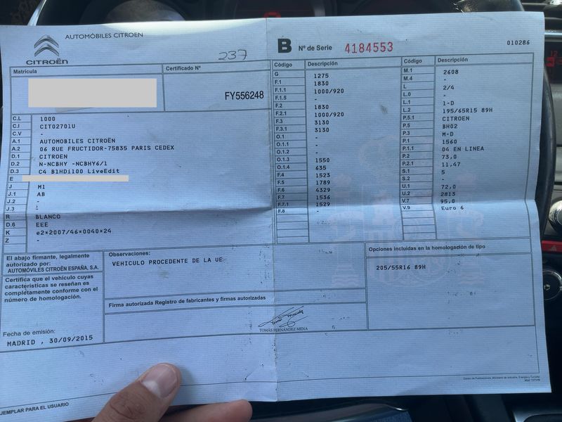 Citroen C4 1.6 Blue-HDi Live Edition — zdjęcie 16