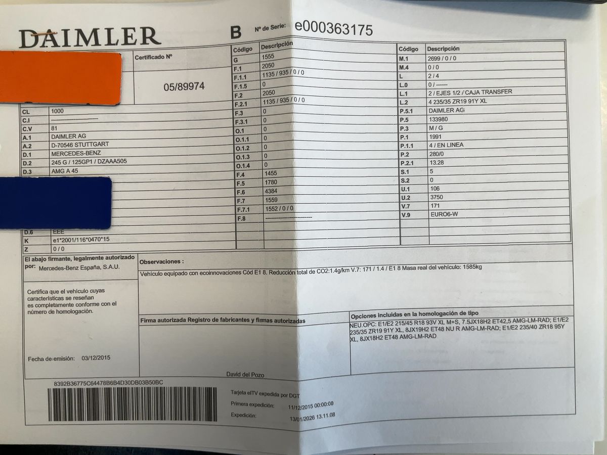 Mercedes-Benz A-Klasse d'occasion