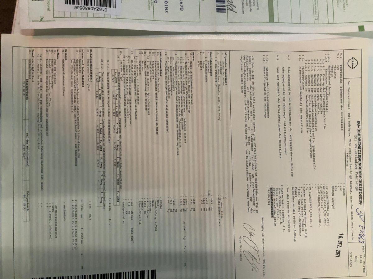 Nissan Qashqai d'occasion