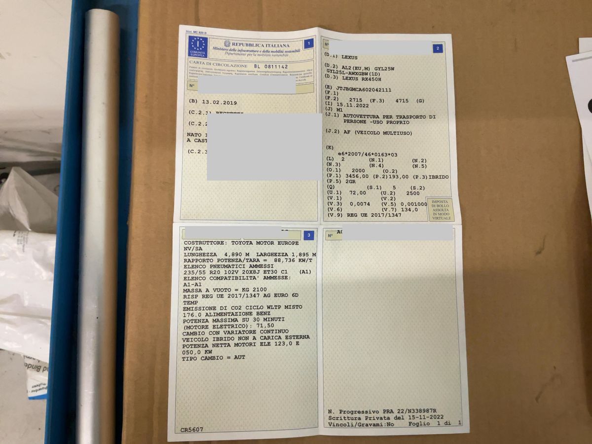 Lexus RX-Serie d'occasion