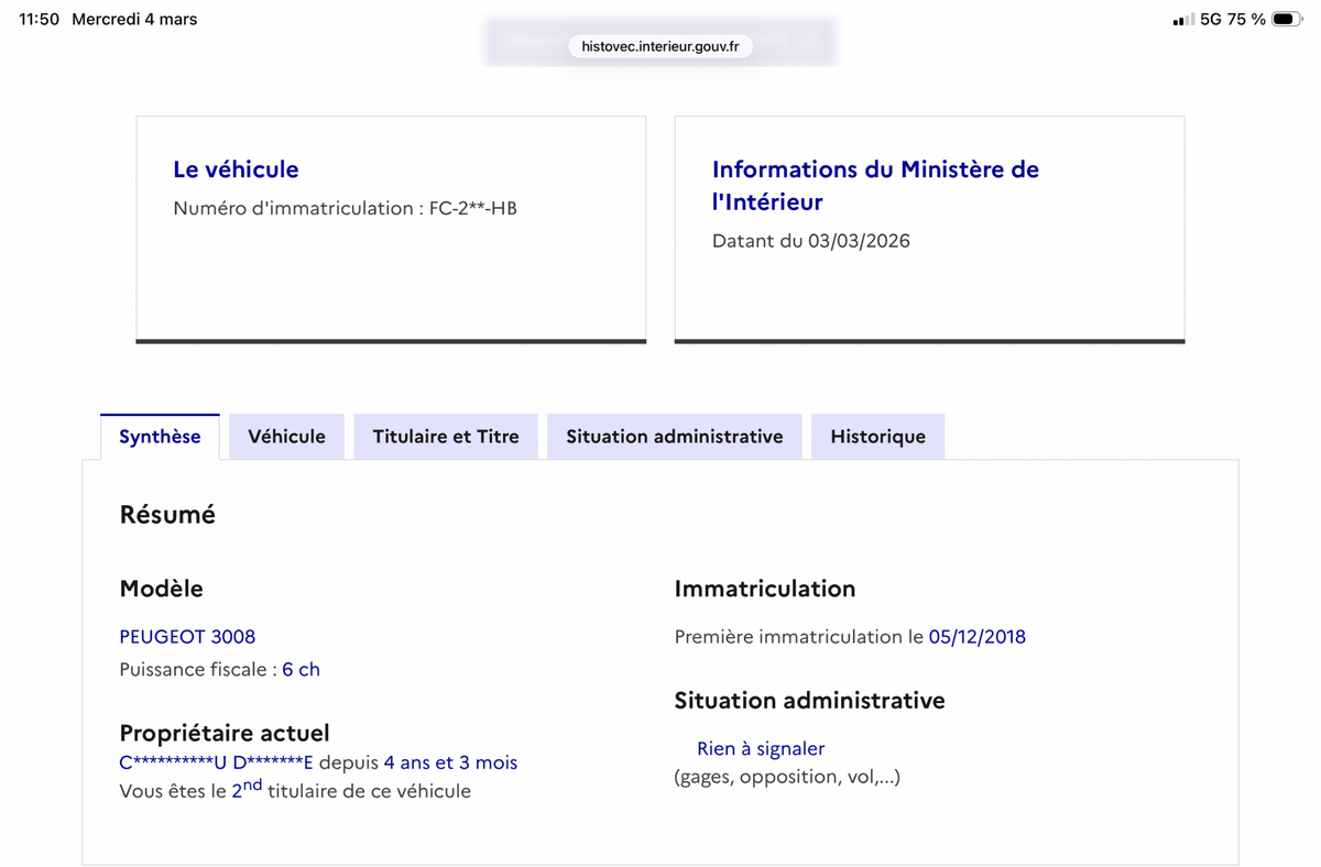 Peugeot 3008 d'occasion