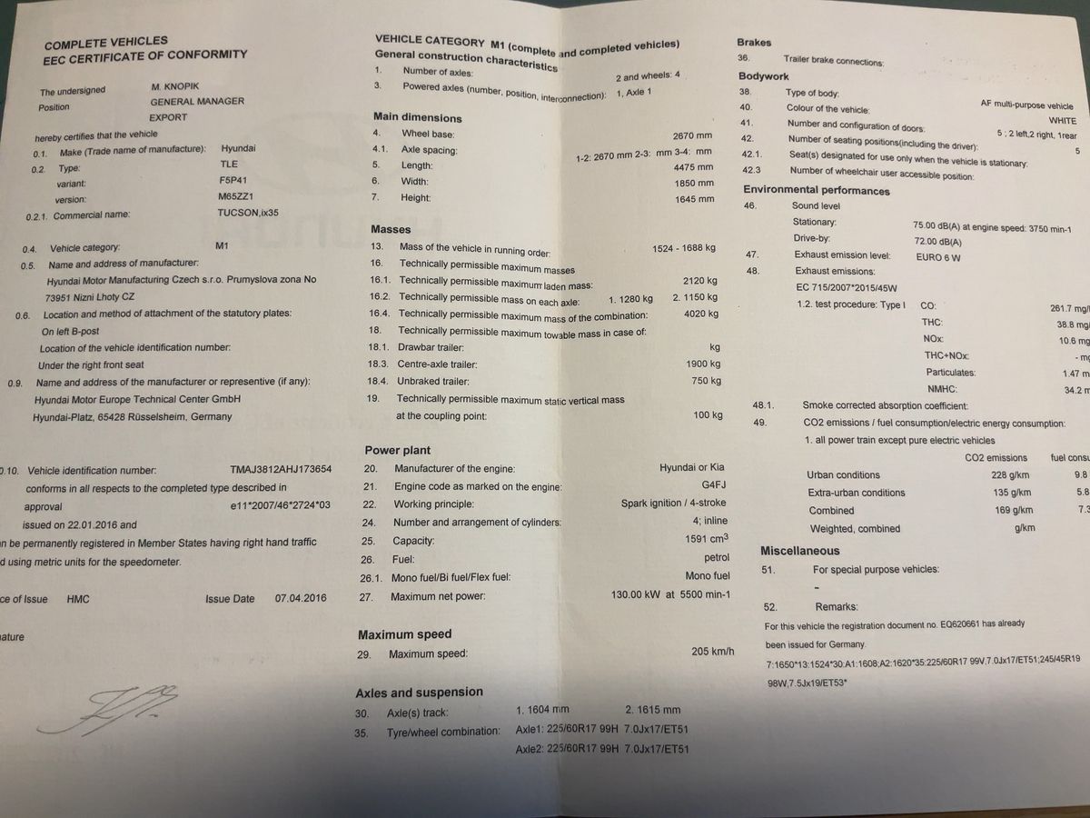 Hyundai Tucson d'occasion