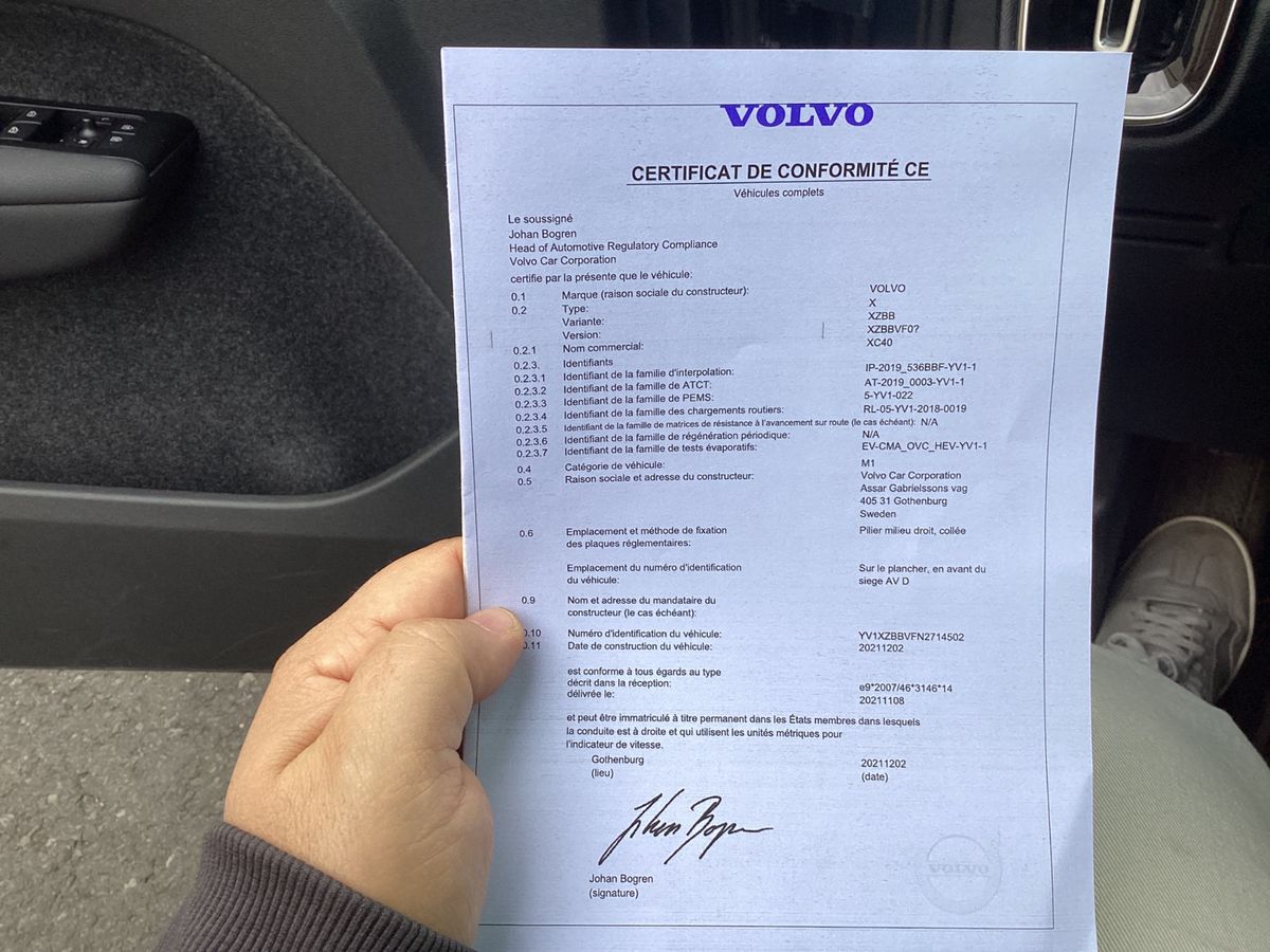 Volvo XC40 d'occasion