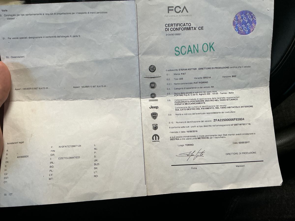 Fiat Fiorino d'occasion