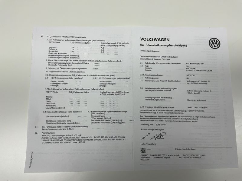 Volkswagen Arteon 2.0 TSI R-Line — zdjęcie 16