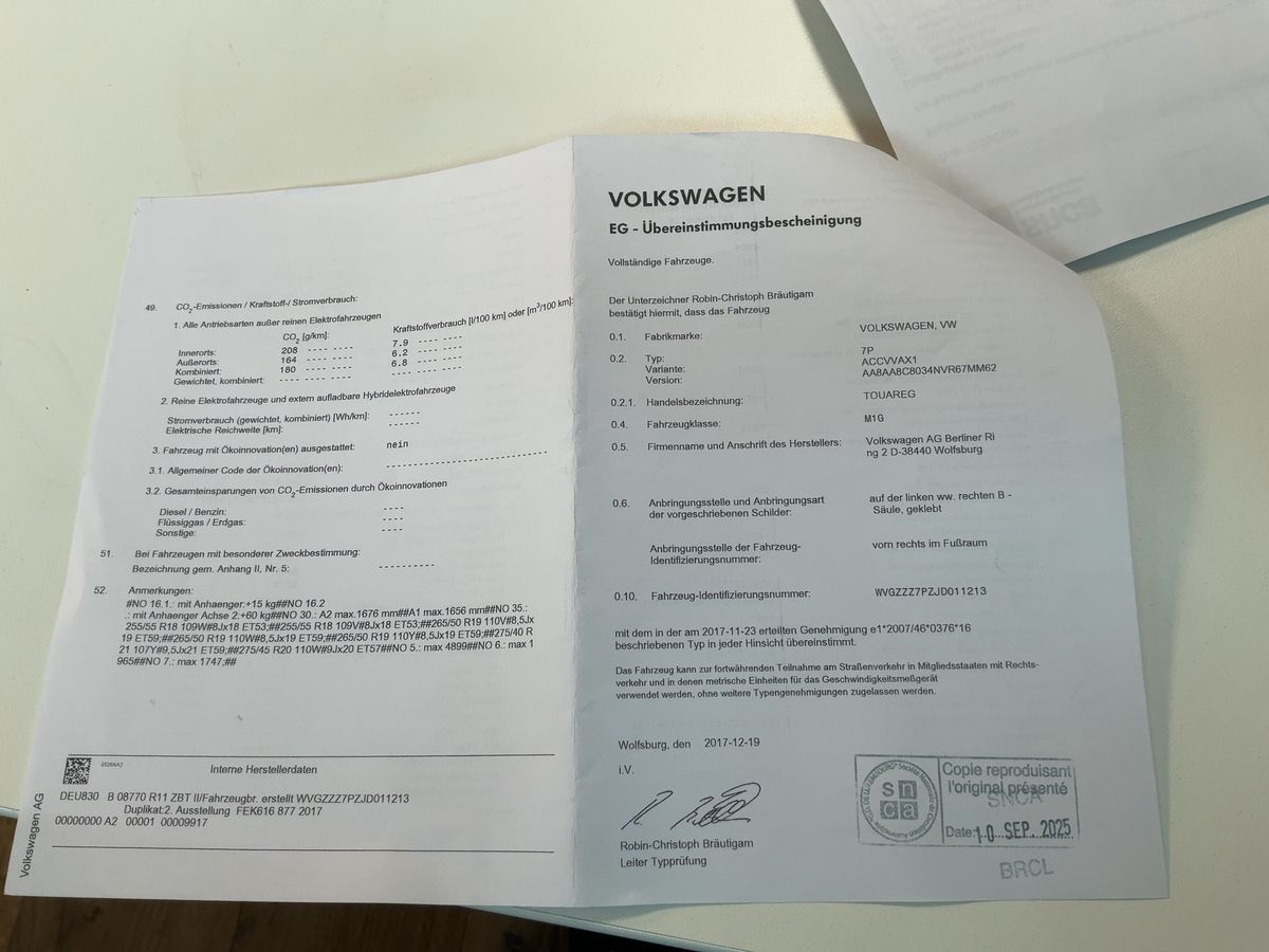 Volkswagen Touareg d'occasion
