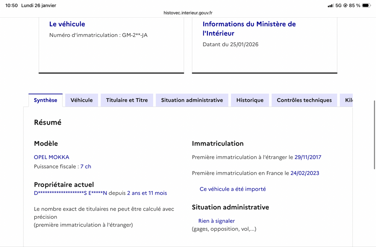 Opel Mokka d'occasion