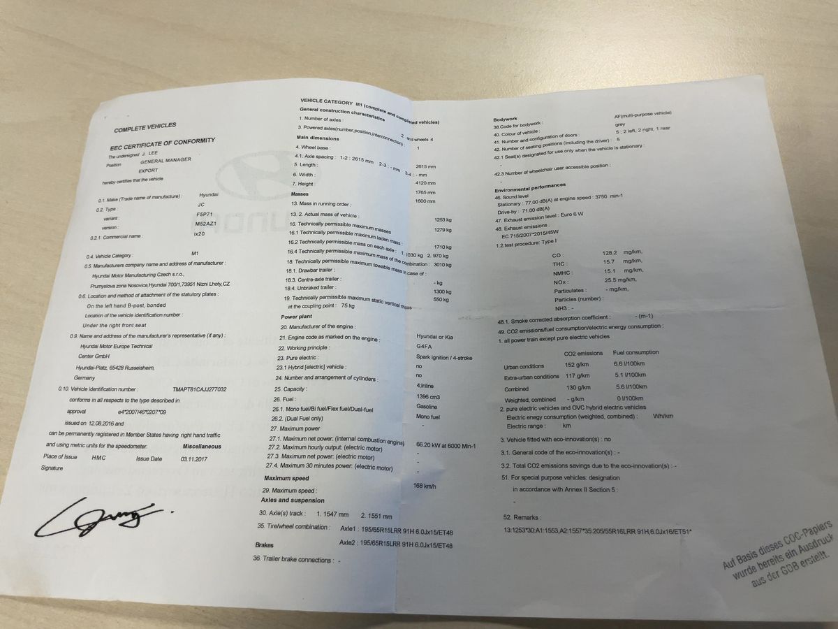 Hyundai ix20 d'occasion