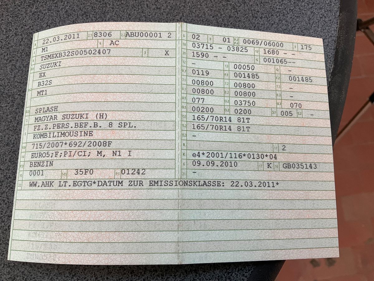 Suzuki Splash d'occasion