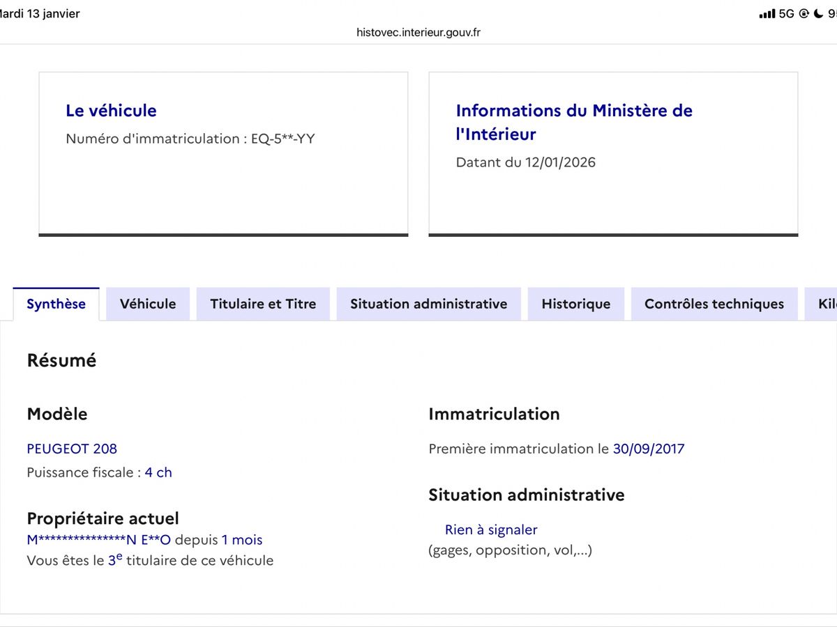 Peugeot 208 d'occasion