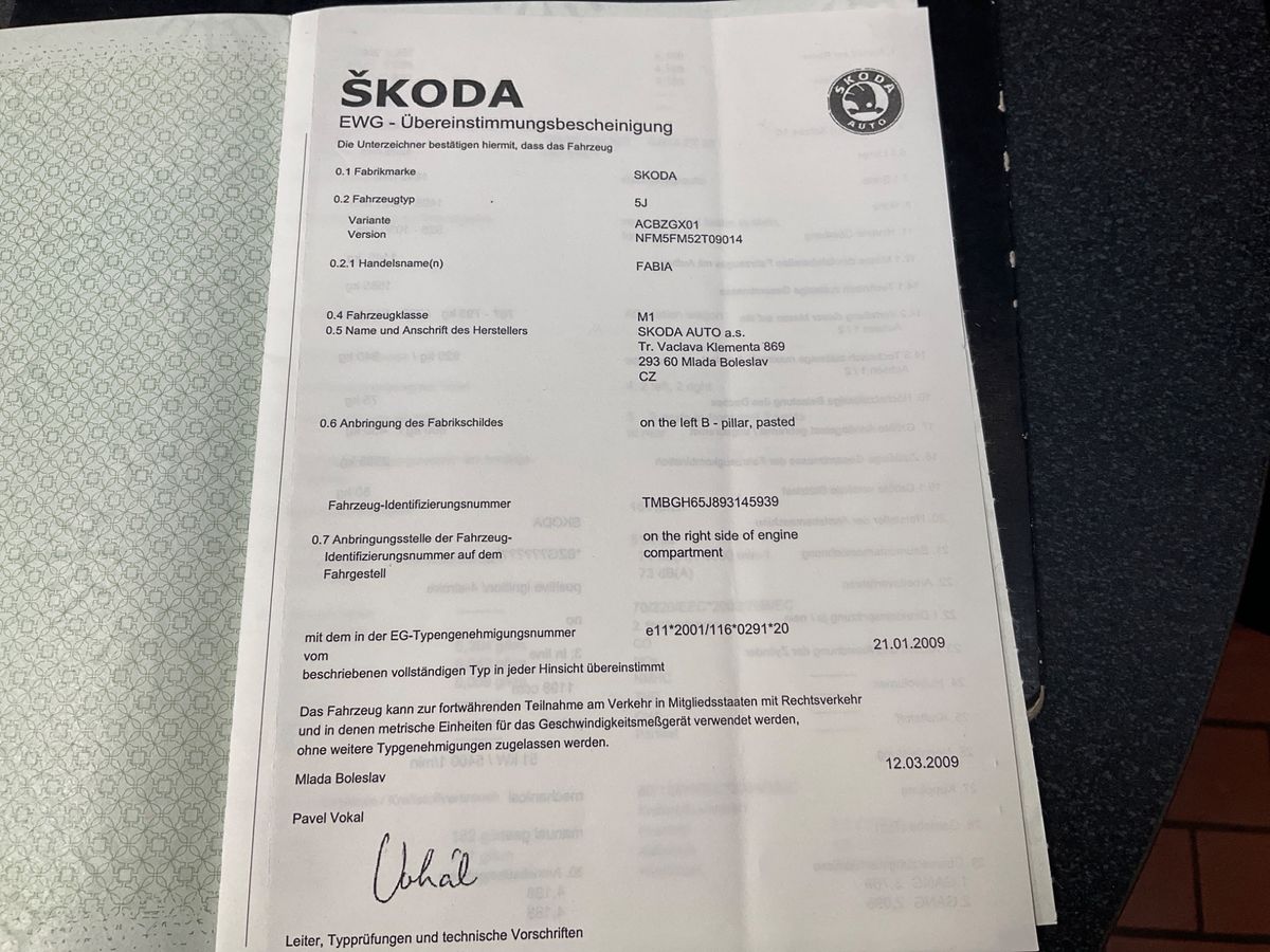 Skoda Fabia d'occasion