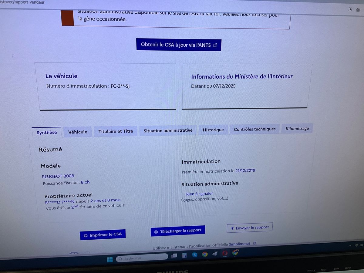 Peugeot 3008 d'occasion