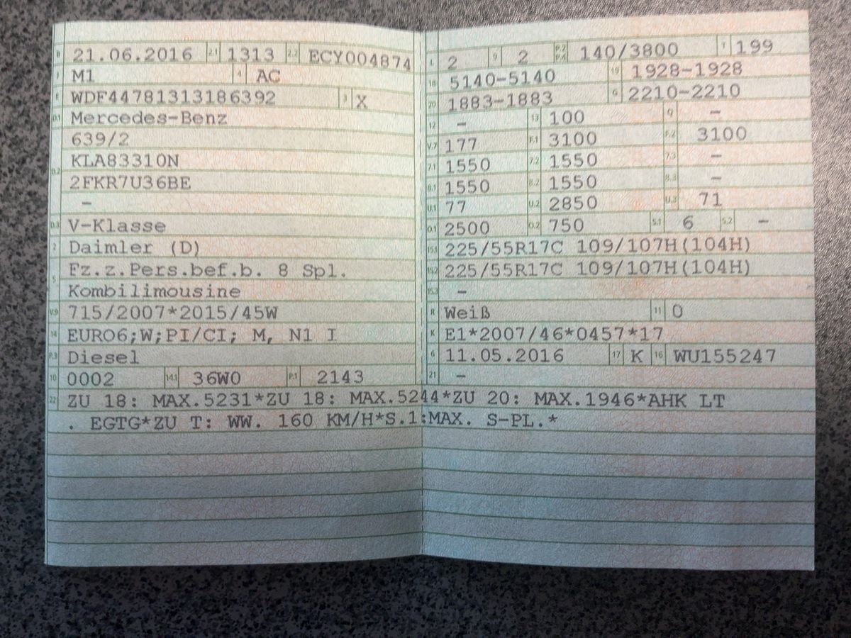 Mercedes-Benz V-Klasse d'occasion