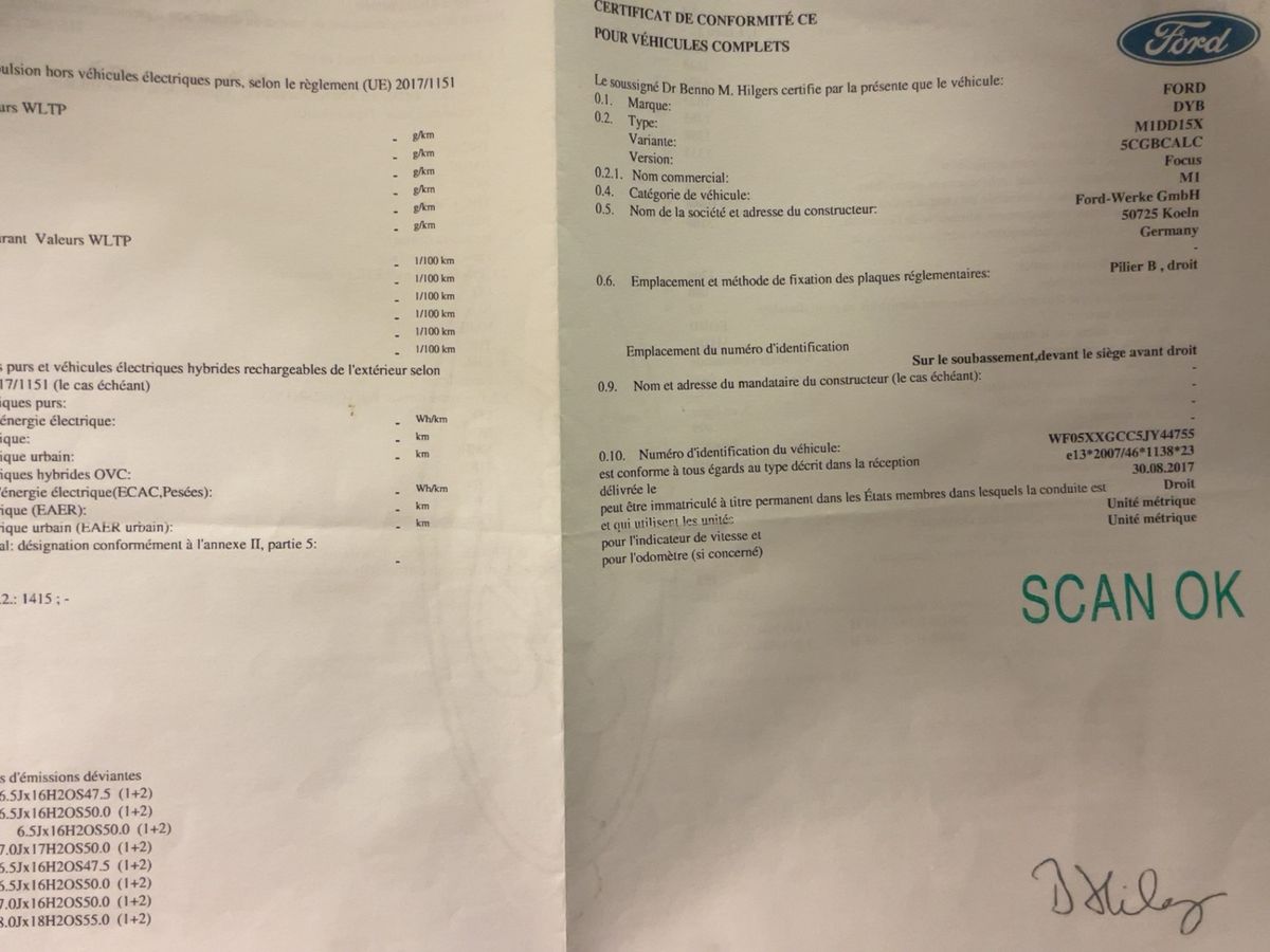 Ford Focus d'occasion