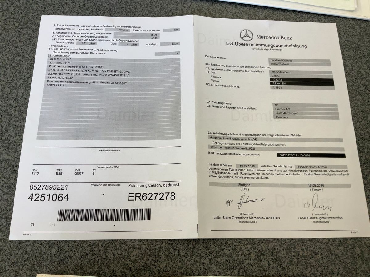 Mercedes-Benz A-Klasse d'occasion