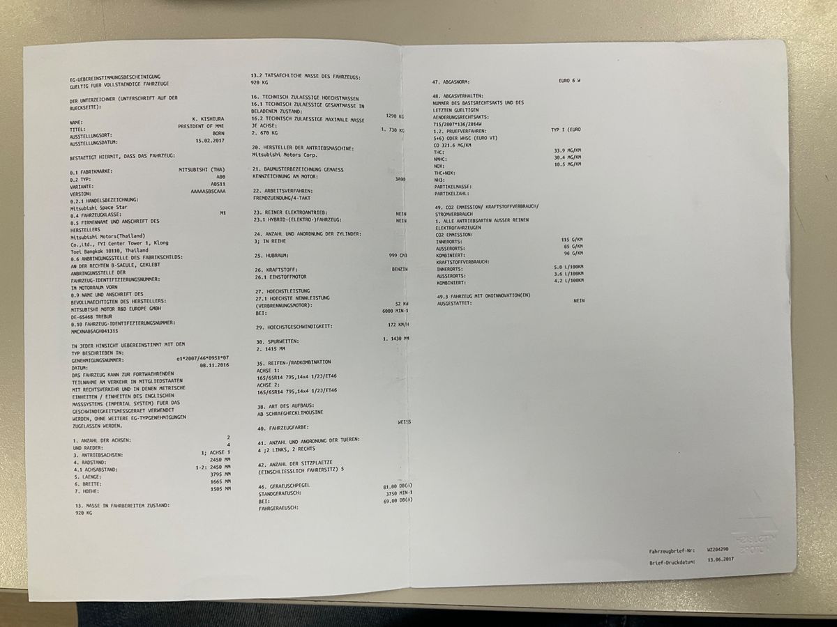 Mitsubishi Space d'occasion