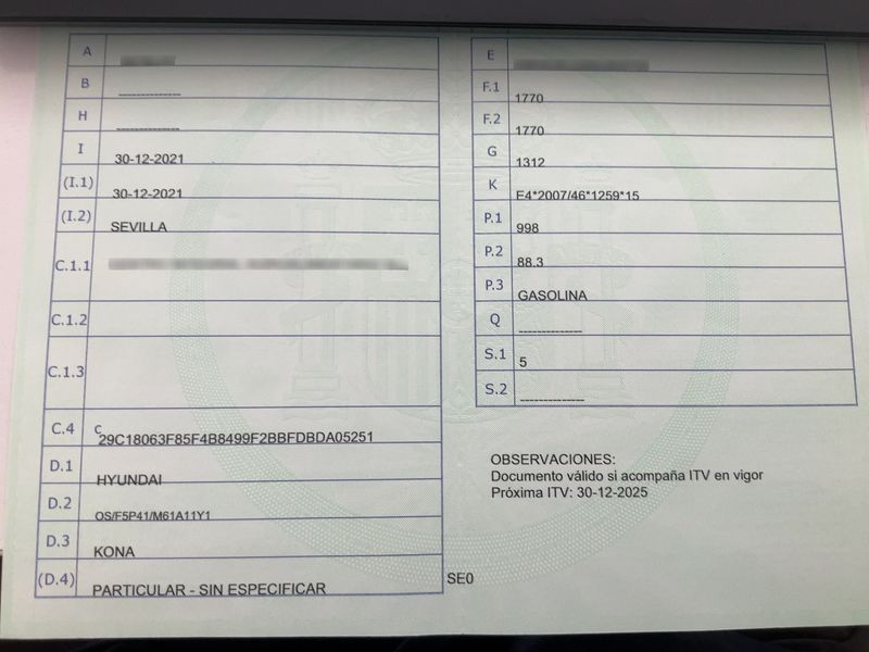 Hyundai Kona 1.0 T-GDI Maxx 2WD — zdjęcie 15