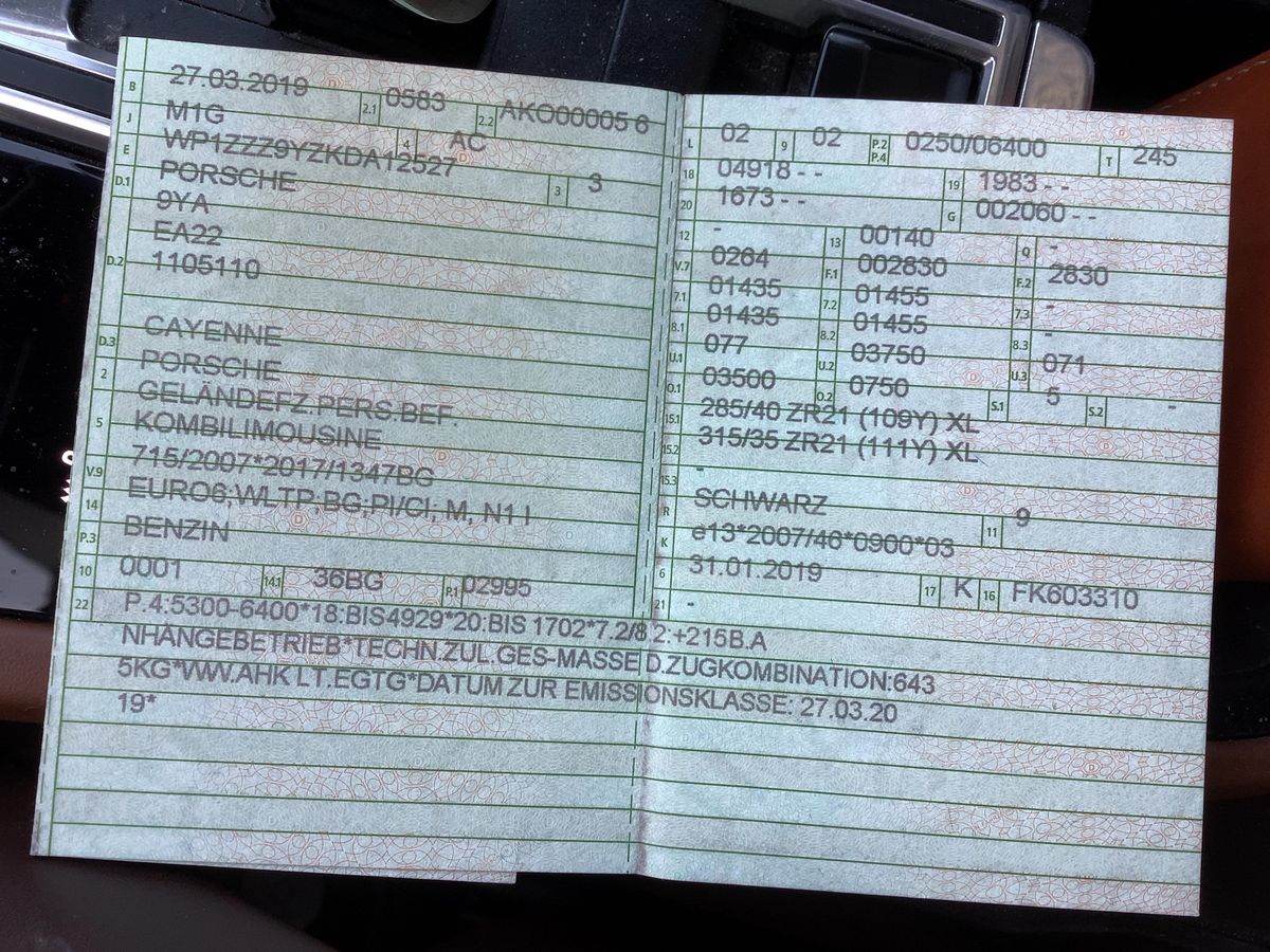 Porsche Cayenne d'occasion