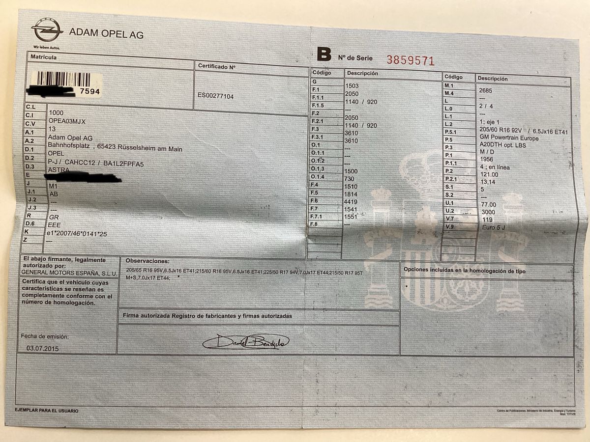 Opel Astra d'occasion