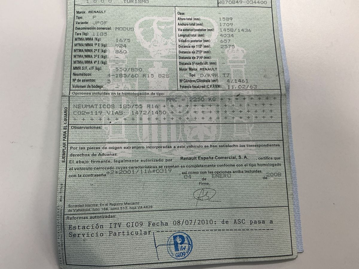 Renault Modus 1.5 dCi Authentique