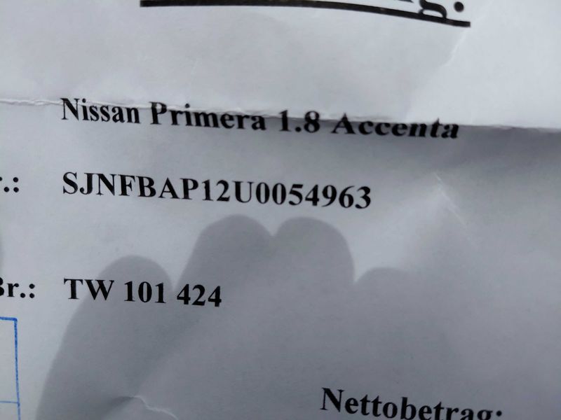 Nissan Primera 1.8 Acenta — zdjęcie 15