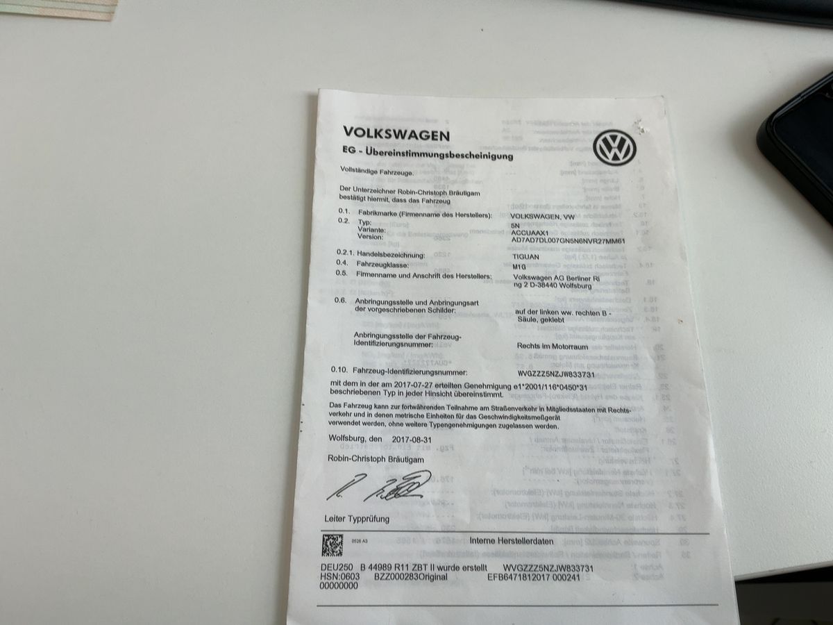 Volkswagen Tiguan d'occasion