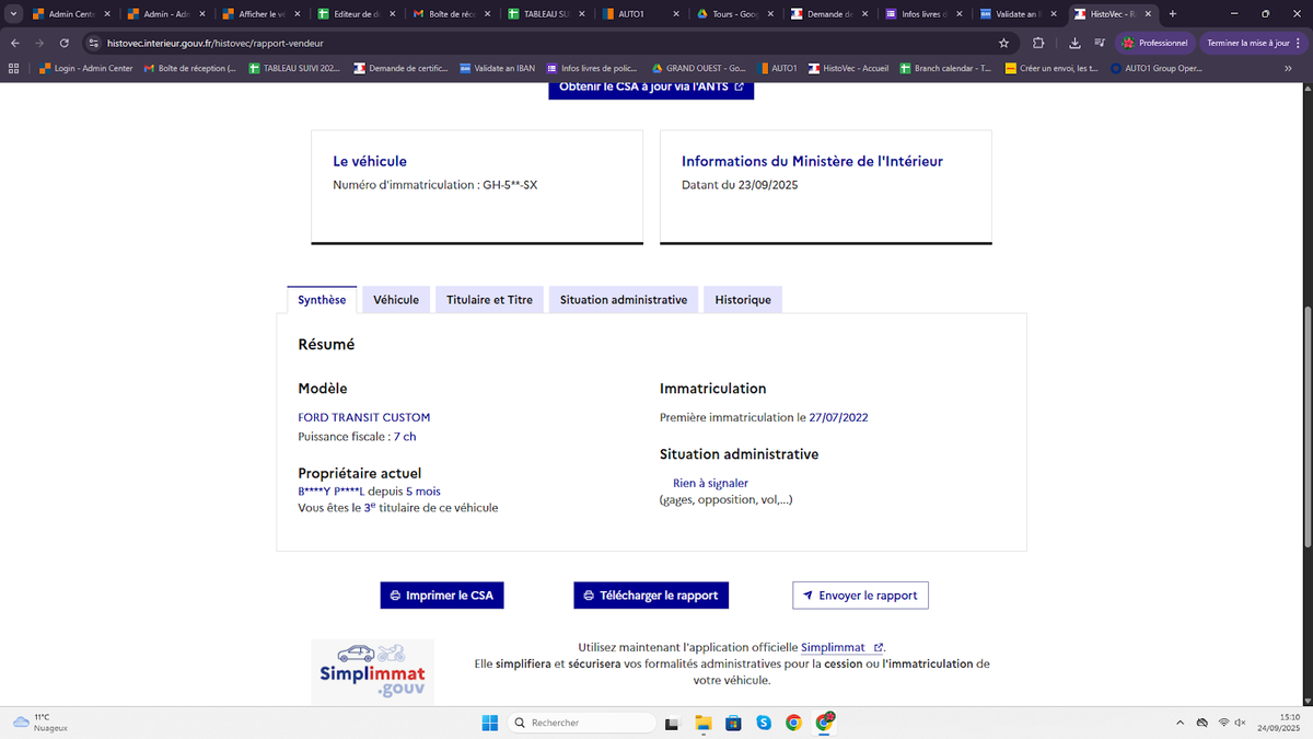 Ford Transit Custom 2.0 TDCi 310 L1 Sport