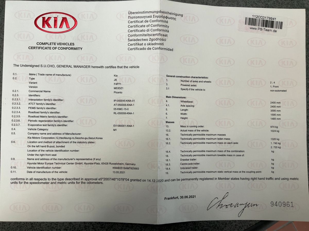 Kia Picanto d'occasion