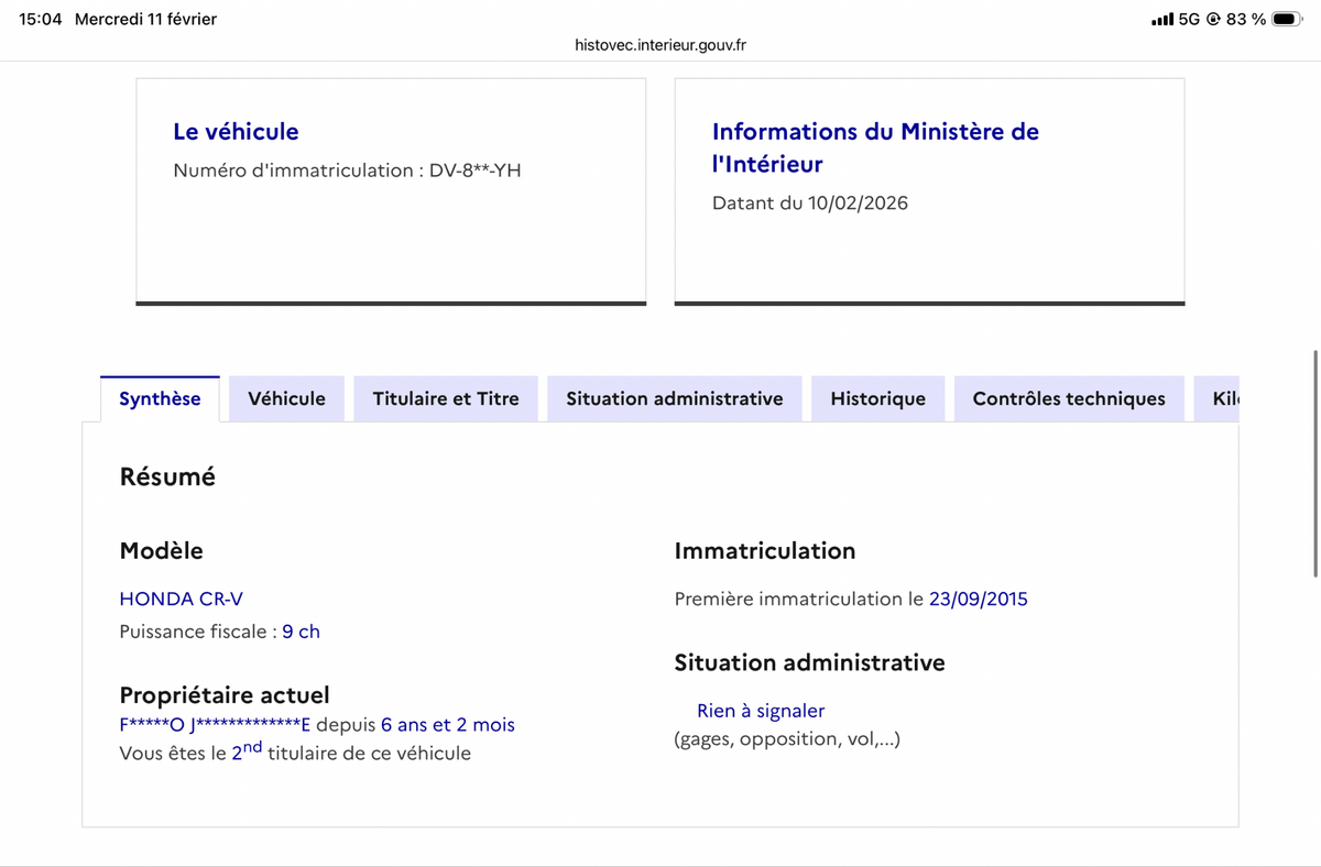 Honda CR-V d'occasion