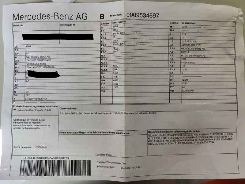 Mercedes-Benz A-Klasse A 250e AMG Line — zdjęcie 20