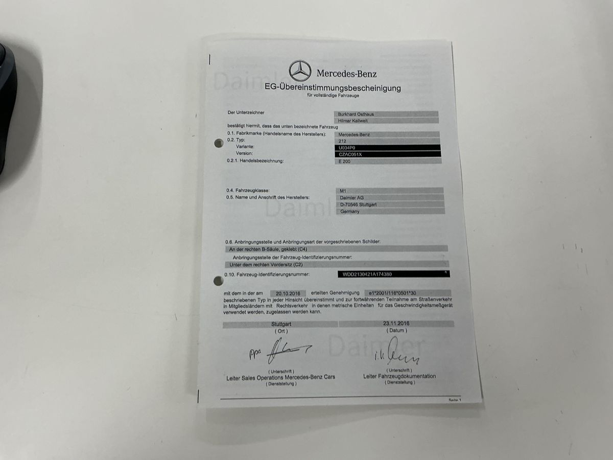 Mercedes-Benz E-Klasse d'occasion