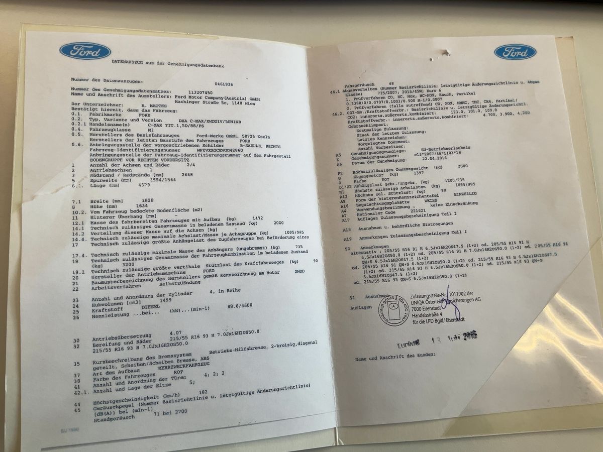 Ford C-Max d'occasion