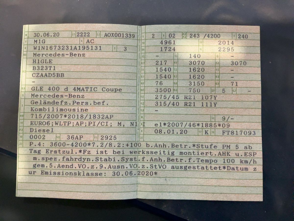 Mercedes-Benz GLE-Klasse d'occasion